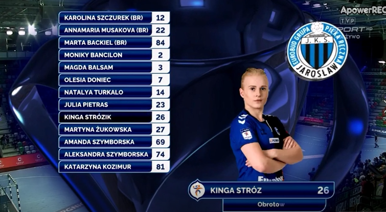 Kinga Strózik w TVP Sport