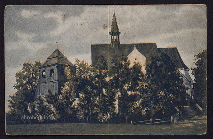 kościół Chroberz 1915