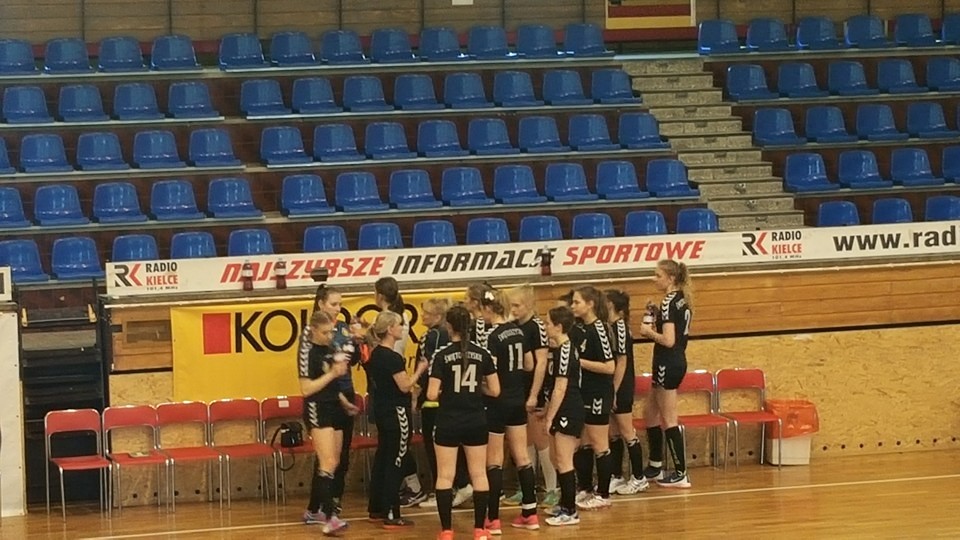 Przed meczem półfinałowym Kinga Strózik, Chroberz, Korona Handball Kielce