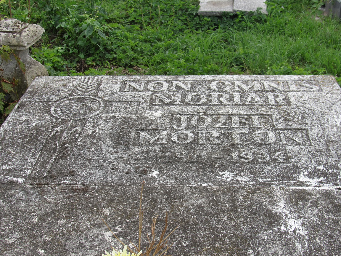 grób Józefa Mortona pisarza