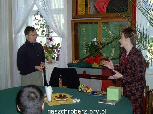 Wizyta Wicekonsula Niemiec w ZSR Chroberz'04