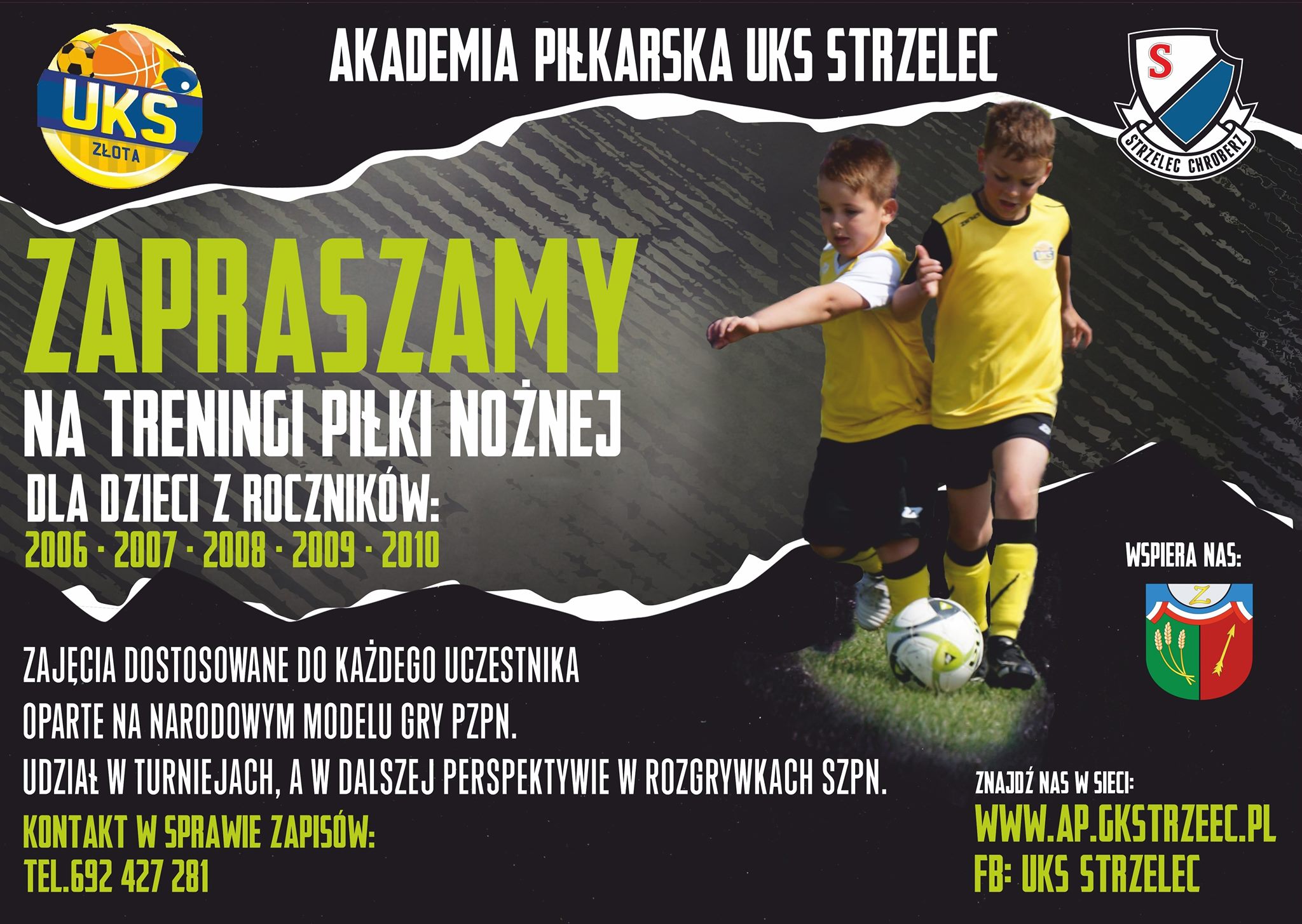 plakat Akademia Piłkarska
