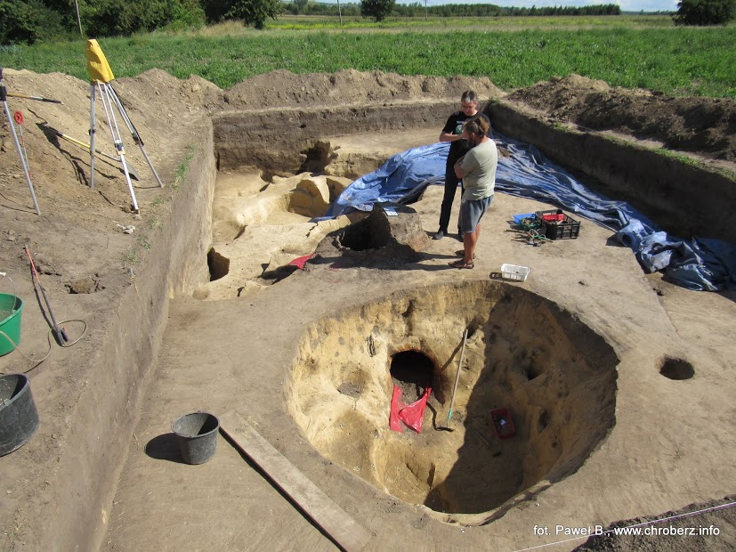 Badania archeologiczne w Pełczyskach - wykopy