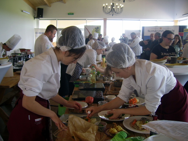 Konkurs kulinary 4 miejsce uczniów ZSCKR w Chrobrzu