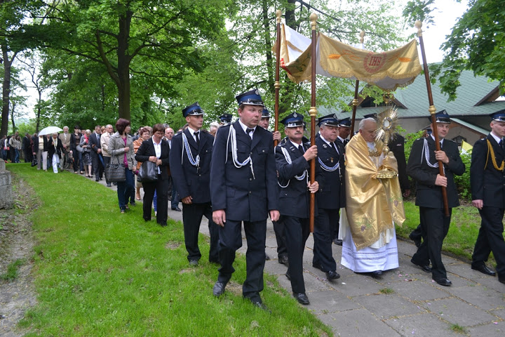 uroczystości odpustowe w parafii Chroberz w 2013 roku