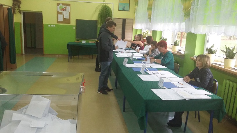 lokal wyborczy w Chrobrzu