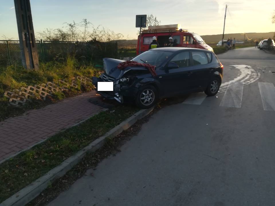 wypadek w Nieprowicach